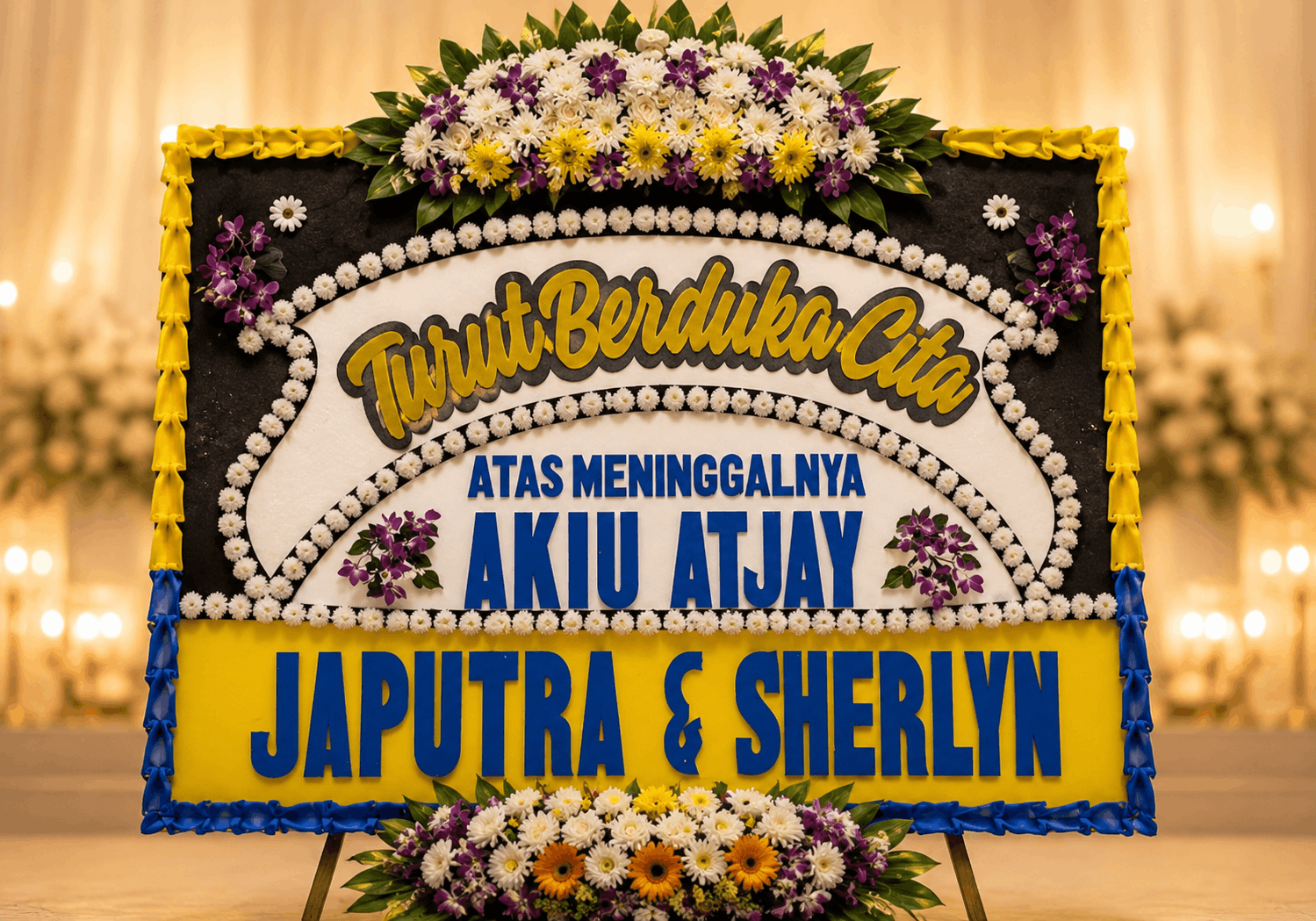 Papan Bunga Duka